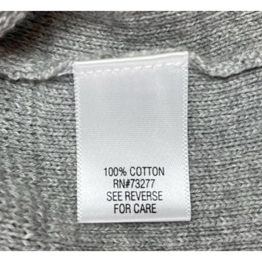 Elle NWT womens long tail button gray lightweight cardigan Small - Picture 7 of 8
